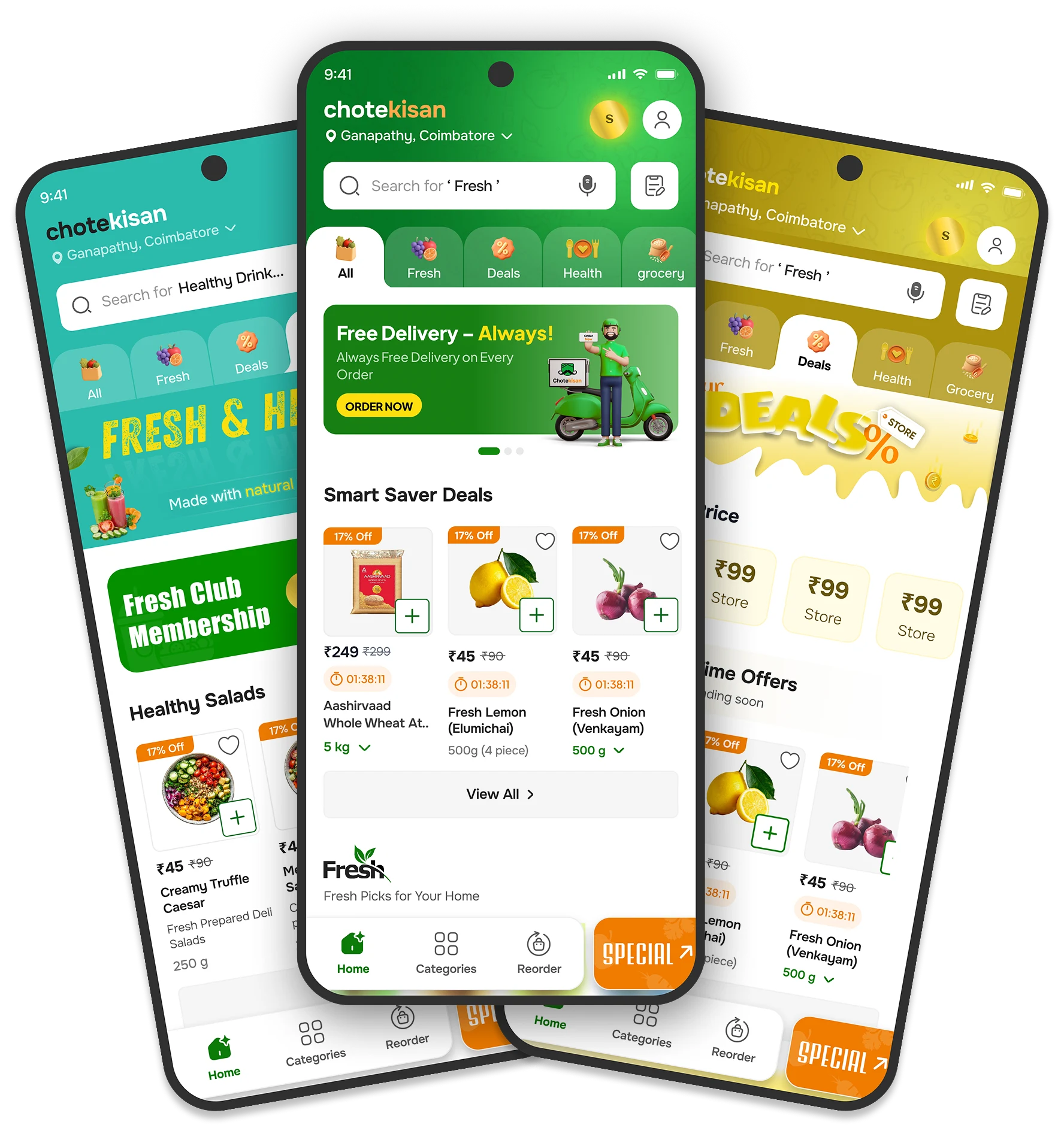 App Screens