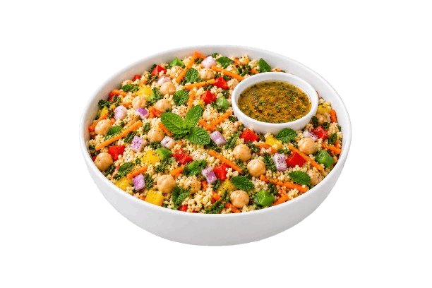 Couscous Chickpea Salad